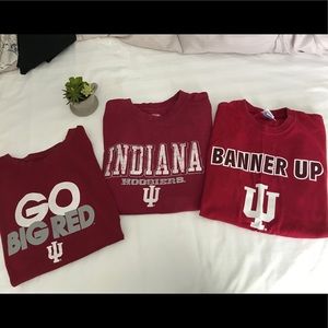 👗👞Bundle of Indiana University Unisex Tees